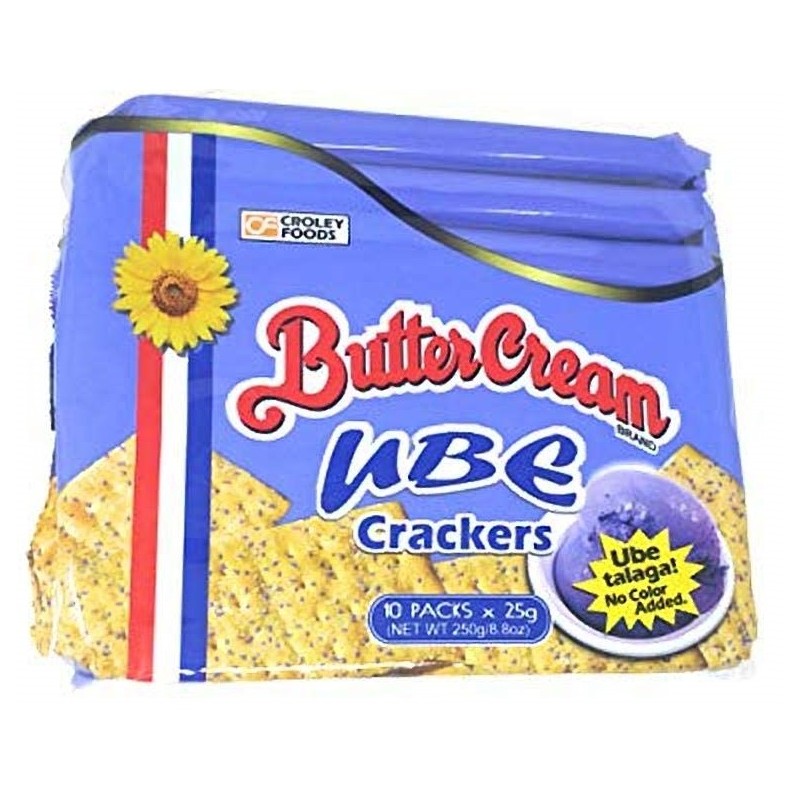 Ube Crackers 250gr Butter Cream